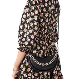 Kate spade, smile crossbody black